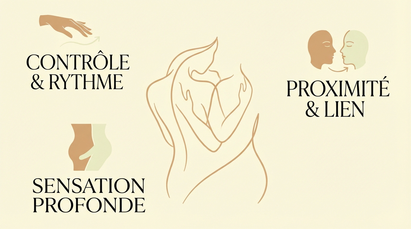 Représentation artistique de l'intimité et du respect entre partenaires